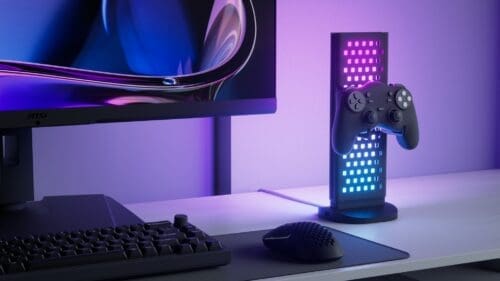 Nanoleaf LED-Pegboard Desk Dock – Bild 3