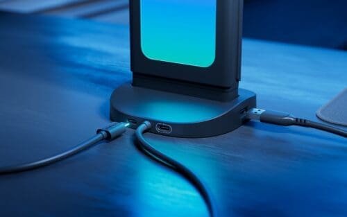 Nanoleaf LED-Pegboard Desk Dock – Bild 5